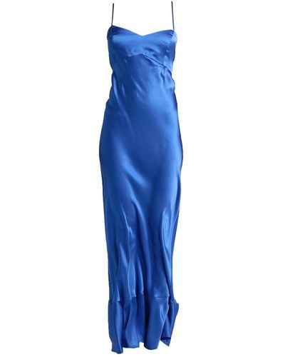Saloni Maxi Dress - Blue