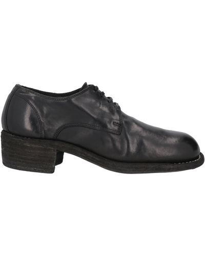 Guidi Lace-up Shoes - Black