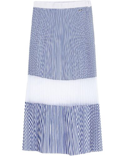 Armani Exchange Midi Skirt - Blue