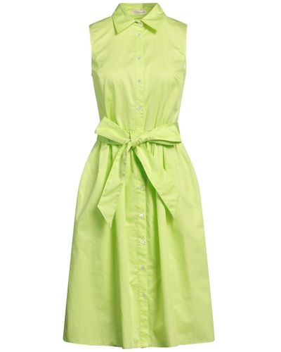 Camicettasnob Vestido midi - Verde