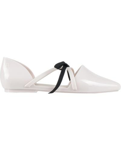 Melissa Ballet Flats - White