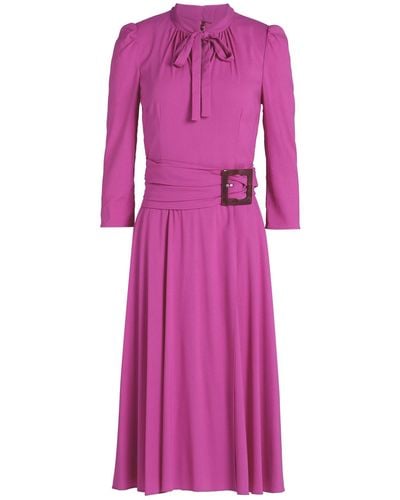 Dolce & Gabbana Midi Dress - Purple