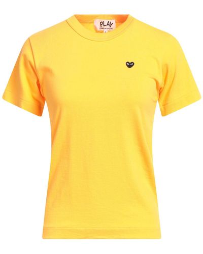 COMME DES GARÇONS PLAY T-shirt - Yellow