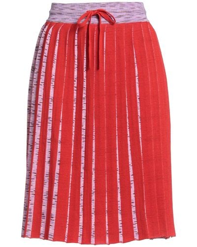 M Missoni Midi Skirt - Red