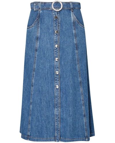 Liu Jo Gonna Jeans - Blu