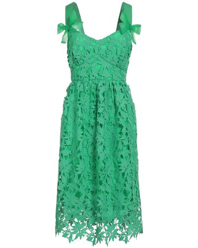 Lafty Lie Midi Dress - Green