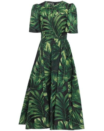 Dolce & Gabbana Vestido midi - Verde