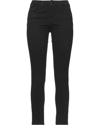 SIMONA CORSELLINI Pantaloni Jeans - Nero