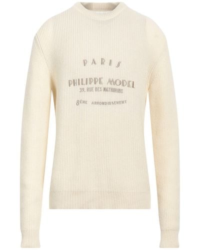 Philippe Model Ivory Sweater Merino Wool - White