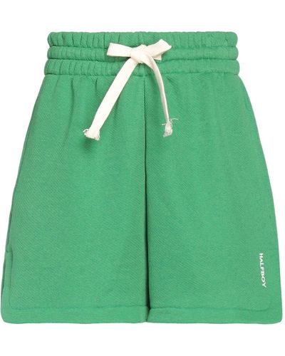 Halfboy Shorts & Bermuda Shorts - Green
