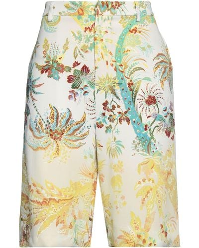Etro Cropped Trousers - Yellow