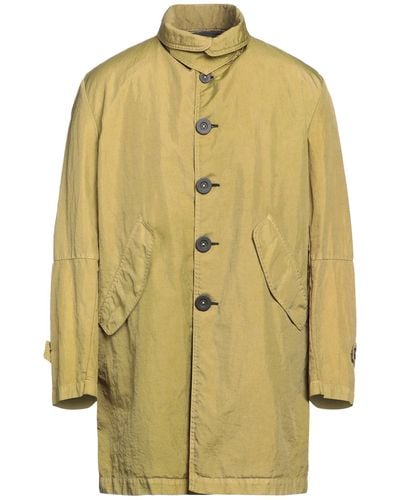 Vintage De Luxe Overcoat & Trench Coat - Yellow