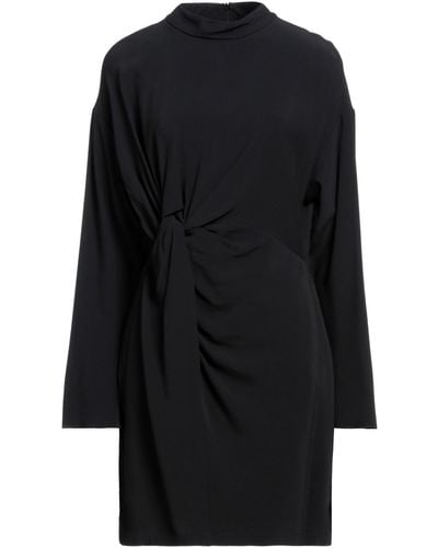 Erika Cavallini Semi Couture Minivestido - Negro