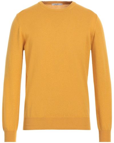 Kangra Sweater Wool, Silk, Cashmere - Yellow