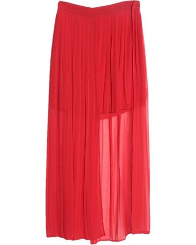 Manila Grace Mini Skirt - Red