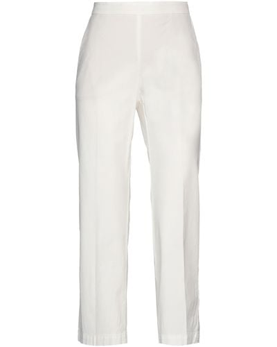 Maliparmi Cropped Trousers - White
