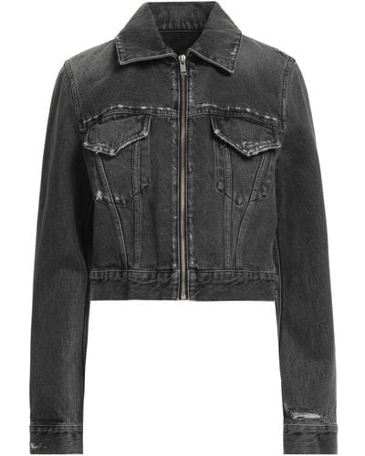 Givenchy Manteau en jean - Noir