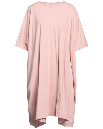 Rick Owens Midi Dress Cotton - Pink