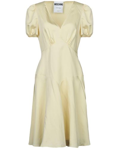 Moschino Short Dress - Yellow