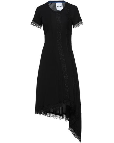 Koche Midi Dress - Black