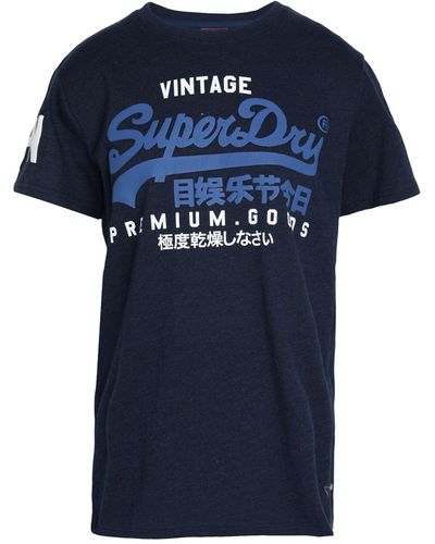 Superdry T-shirt - Bleu