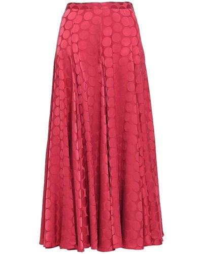 Co. Maxi Skirt - Red
