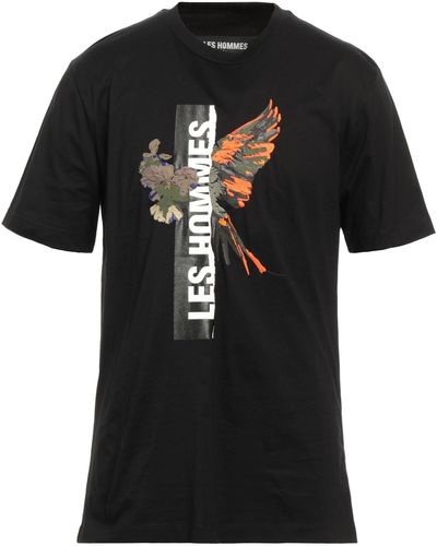 Les Hommes T-shirt - Nero