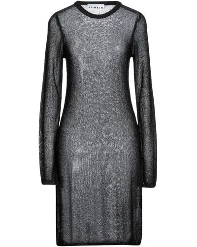 REMAIN Birger Christensen Mini Dress - Grey