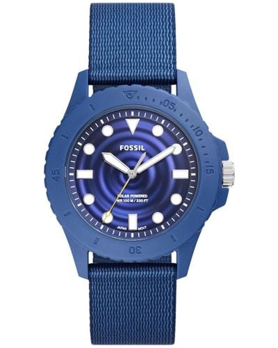 Fossil Armbanduhr - Blau
