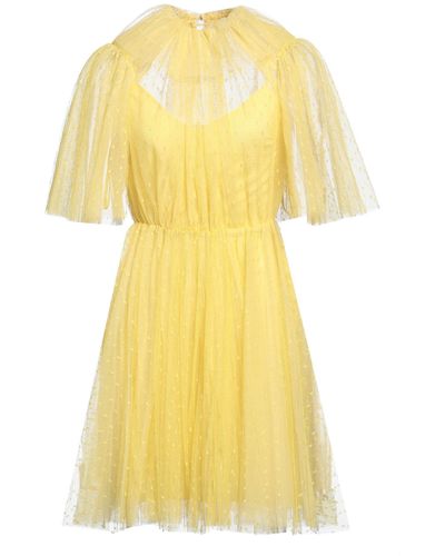 RED Valentino Mini Dress - Yellow