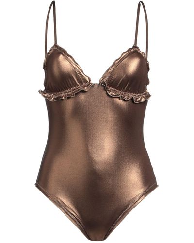 WIKINI One-piece Swimsuit - Brown