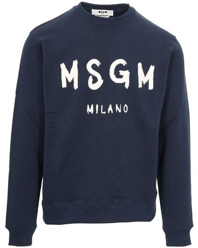 MSGM Sweatshirt - Blau