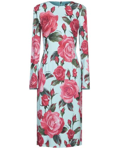 Dolce & Gabbana Robe midi - Multicolore