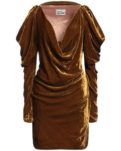 Vivienne Westwood Short Dress - Brown
