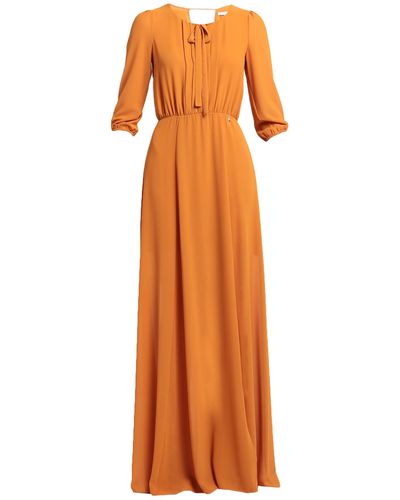 Patrizia Pepe Maxi Dress - Orange