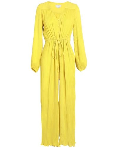 Never Fully Dressed Jumpsuit - Yellow