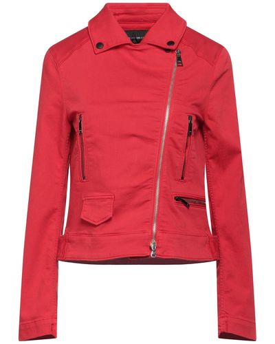 Red Karl Lagerfeld Jackets for Women | Lyst