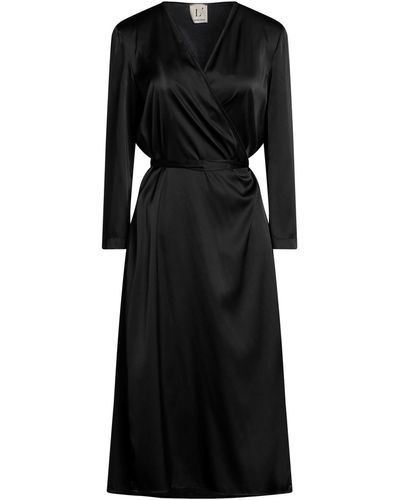 L'Autre Chose Midi Dress - Black