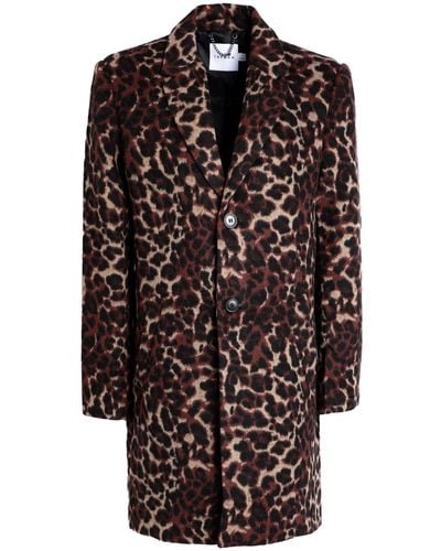 TOPMAN Coat - Brown