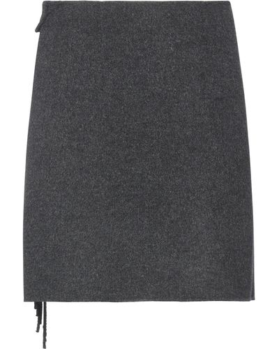 P.A.R.O.S.H. Mini Skirt - Grey