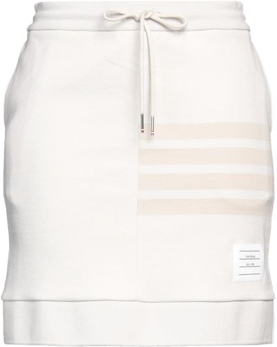 Thom Browne Mini Skirt - Natural