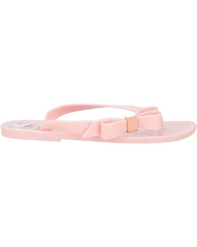 Pink ted clearance baker flip flops