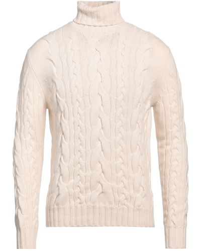 Alpha Studio Turtleneck - White