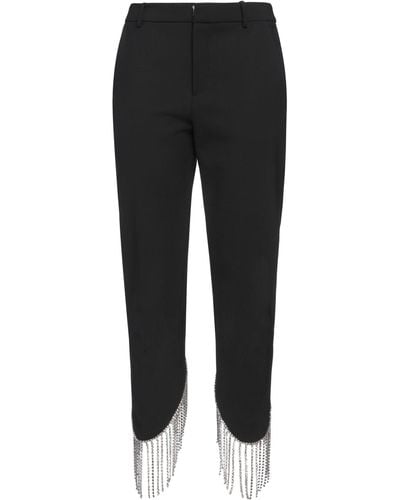 Area Pants Polyester, Wool, Nylon, Elastane, Acetate - Black