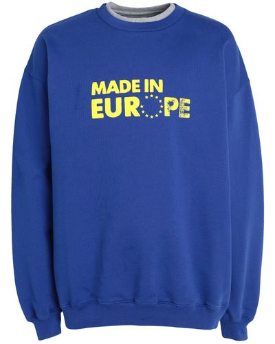 Vetements Sweatshirt - Blue