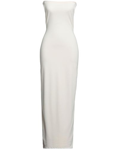 NA-KD Long Dress - White