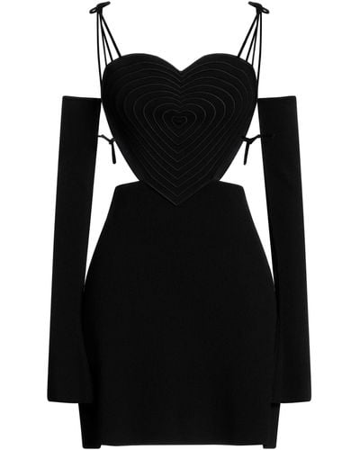 Mach & Mach Mini Dress - Black