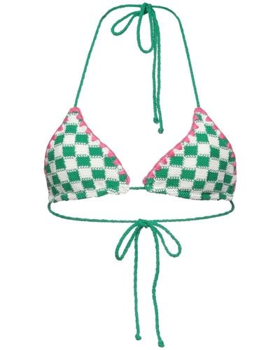 Mc2 Saint Barth Bikini-Oberteil - Grün