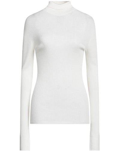 Sportmax Rollkragenpullover - Weiß