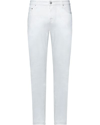 Care Label Pantalon en jean - Blanc